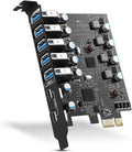 PCI-E to USB 3.0 7-Port Expansion Card D702