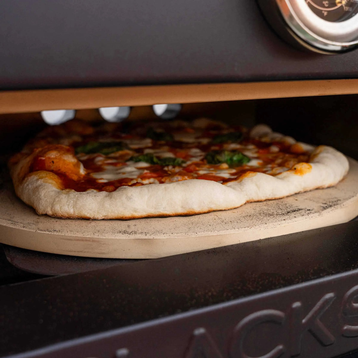 17 Pizza Oven with Burner Base E727912