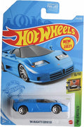 Blue Hot Wheels Bugatti EB110 SS B3371