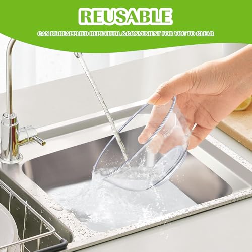 12 oz Clear Plastic Bowls 100 Pack Disposable Hard Small Bowls B243