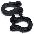 Black 2pk Shackles with Anti Theft Lock R717