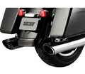 Chrome Twin Slash Round Slip-Ons P5231