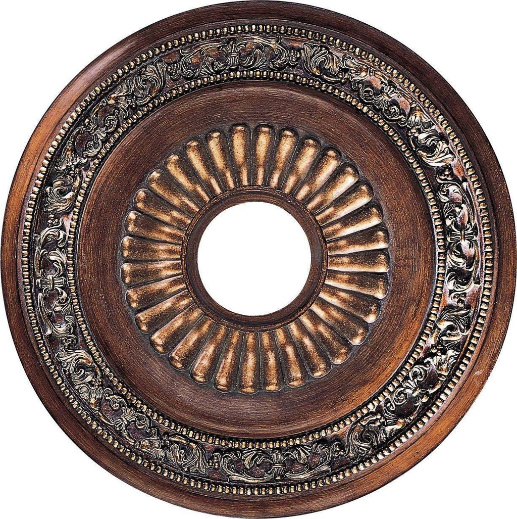 Walnut Ceiling Medallion A5003