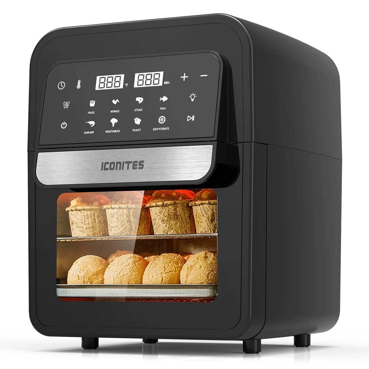 8-in-1 6.5 Quart Air Fryer Oven with Digital Touch-Screen X572