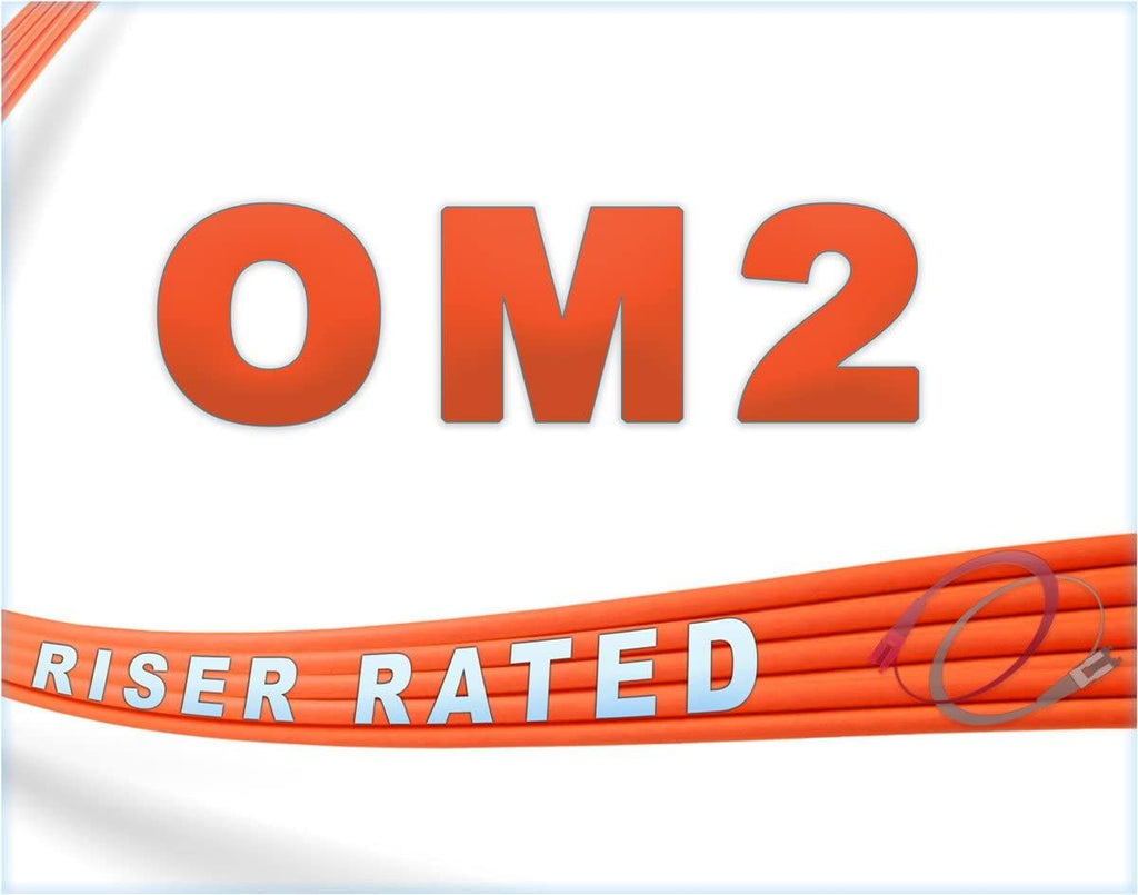 45M Duplex 50/125 SC to SC Multimode Fiber Patch Cable B978027