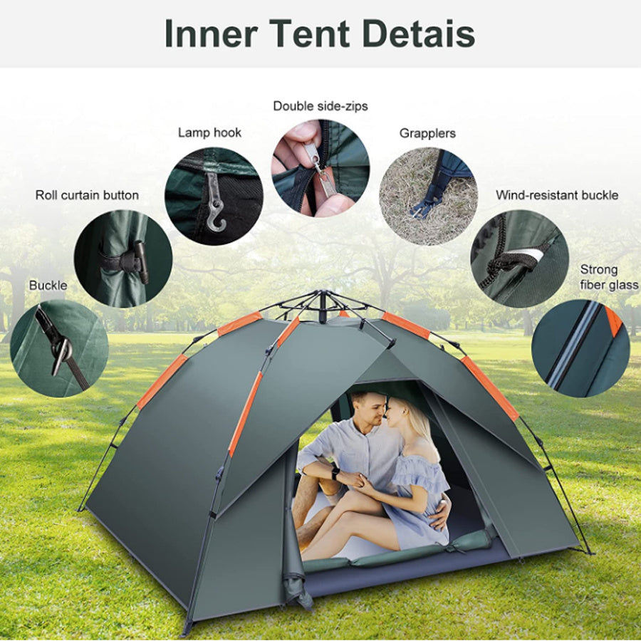 Dome Camping Tent for 2-5 People I271