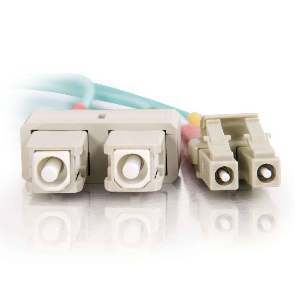 7M LC-SC 10GB 50/125 OM3 Duplex Multimode PVC Fiber Optic Cable F52278