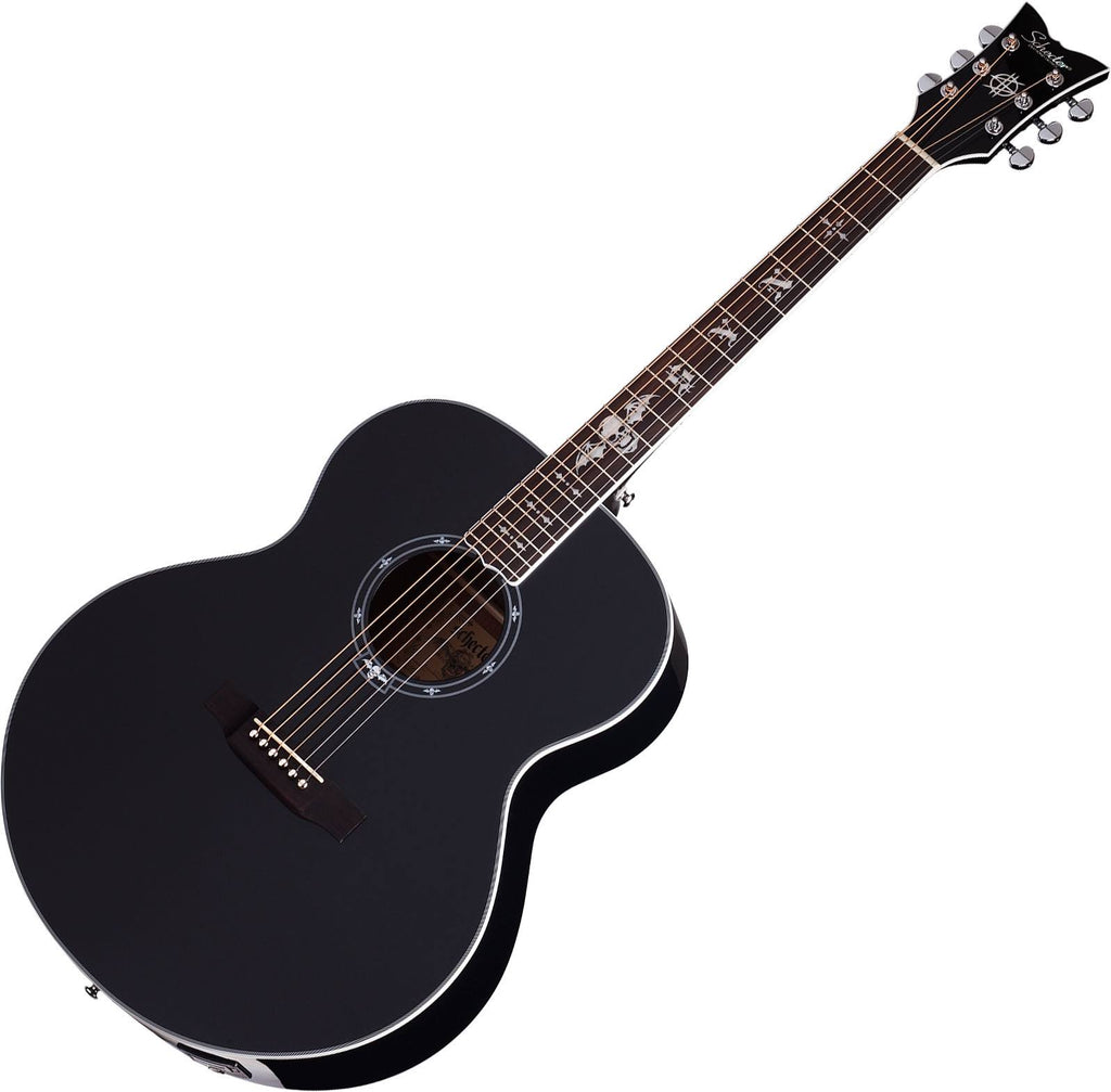Gloss Black Acoustic Guitar I92207