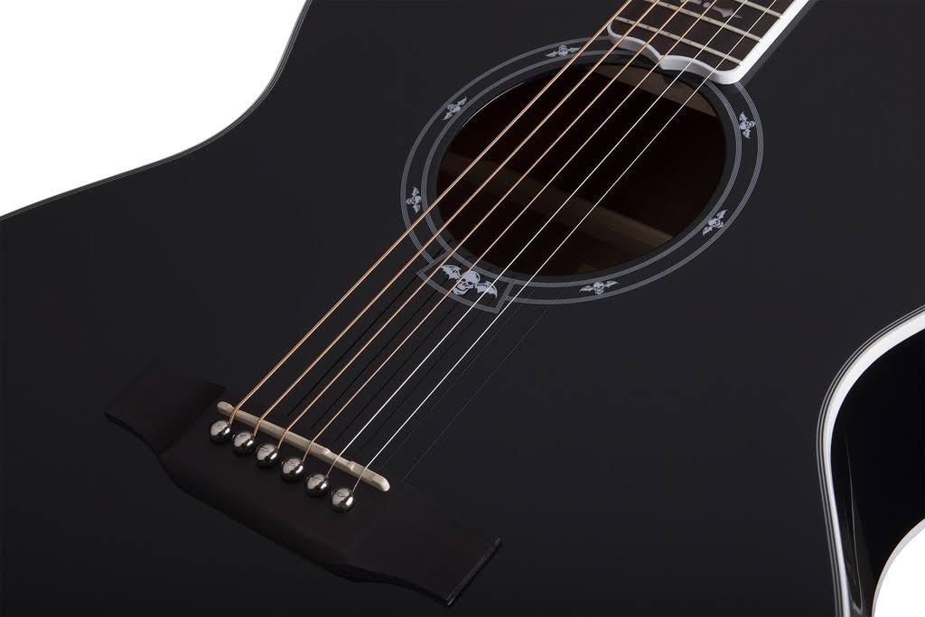 Gloss Black Acoustic Guitar I92207