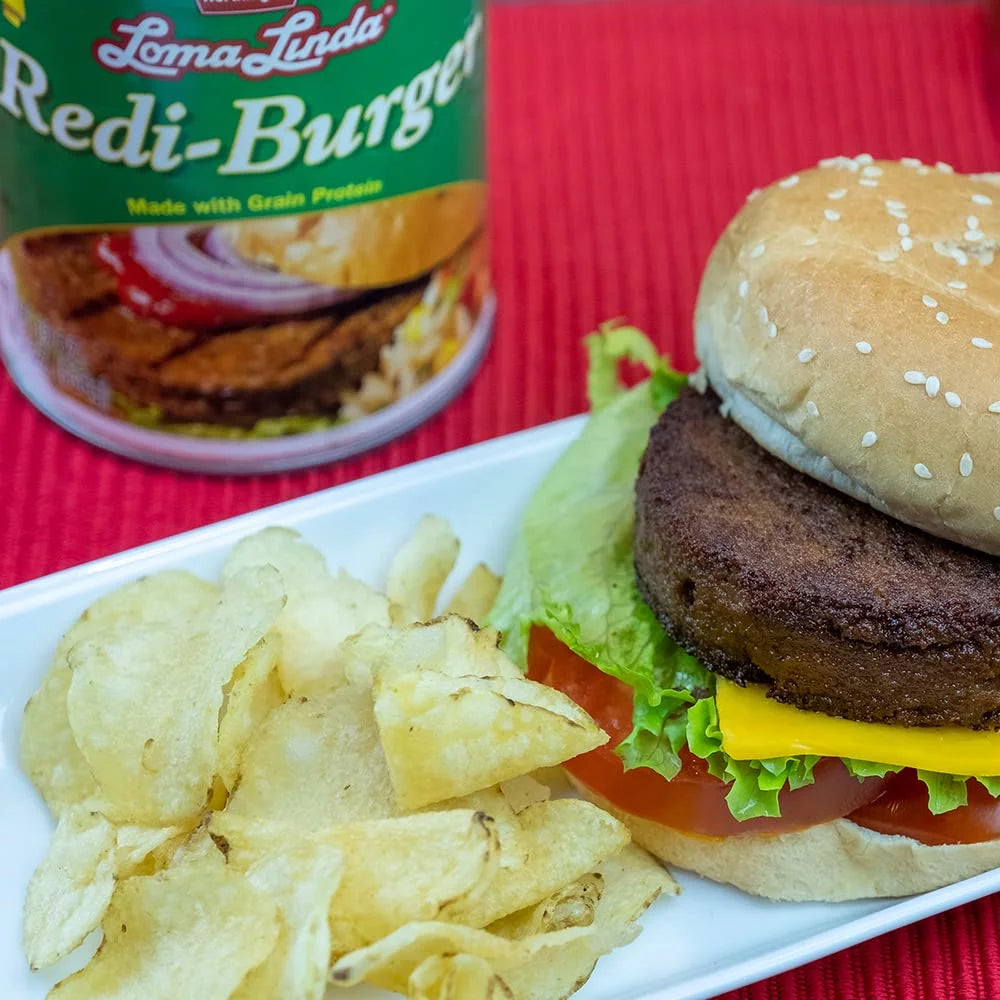 Redi-Burger 15 oz Pack of 12 Vegan Y971696