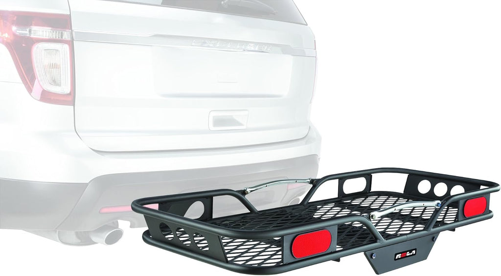 Steel Cargo Carrier Hitch-Mount Basket S5077