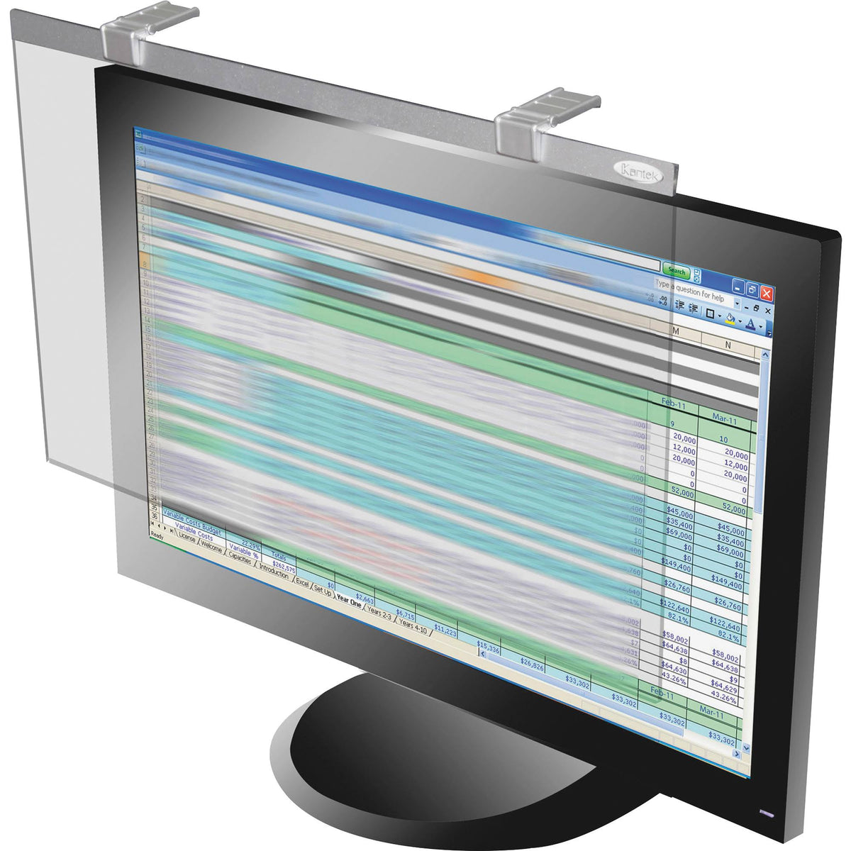 22 inch LCD Widescreen Privacy Screen Filter Q130