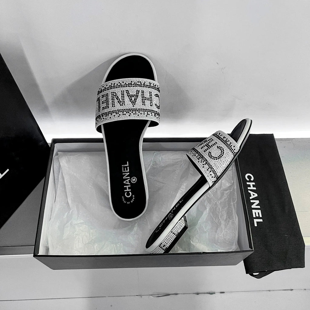 Blingbling Diamond Slippers P12628