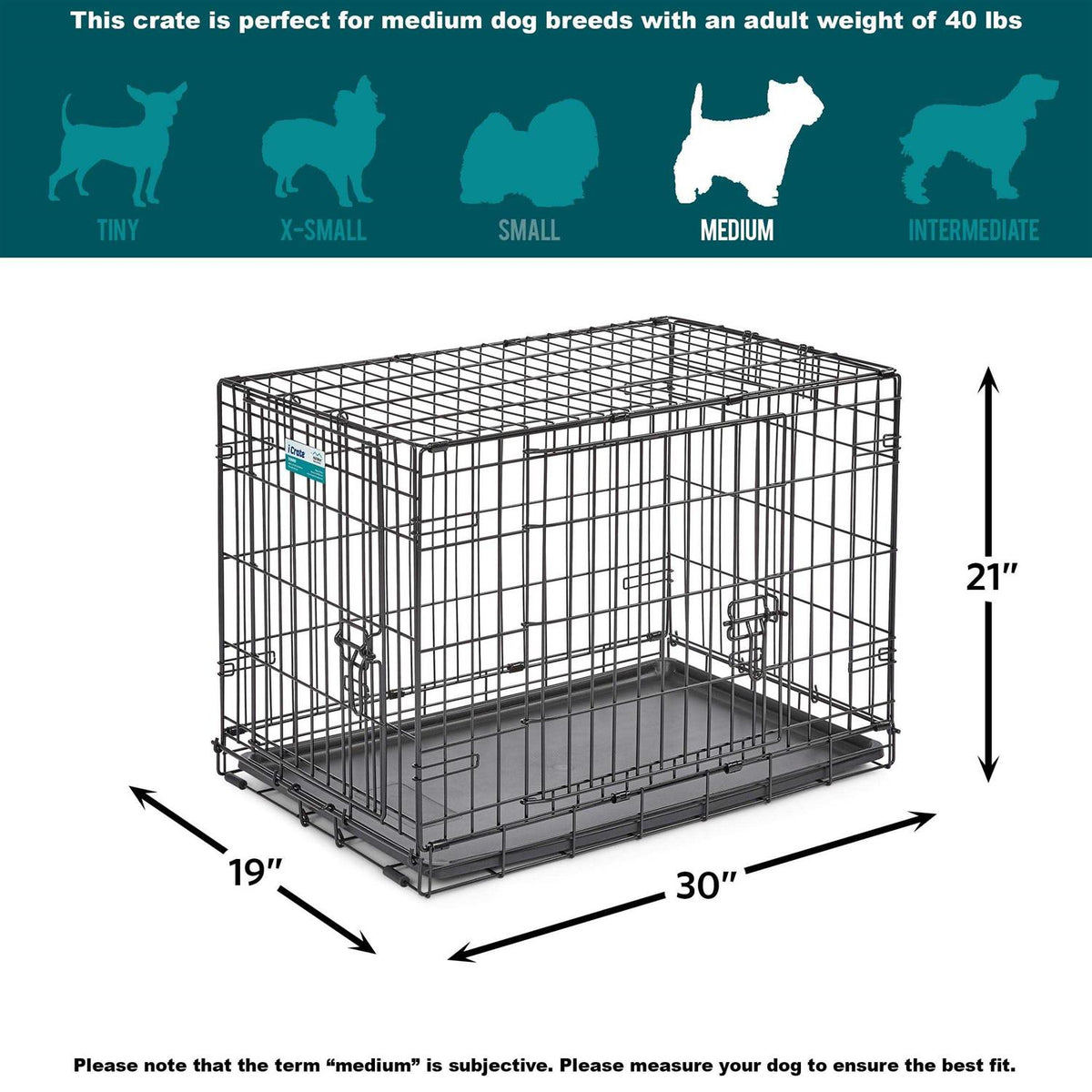 Double Door Dog Crate H957633