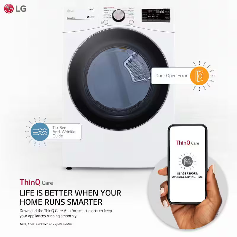 7.4 Cu. Ft. Vented Gas Dryer in White U49401