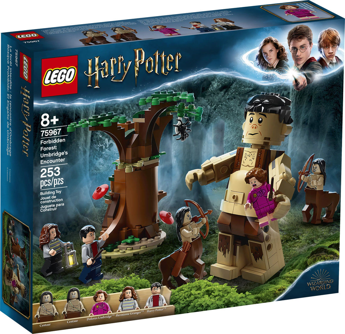 Harry Potter Building Toy with Minifigures 253 Pieces M5432