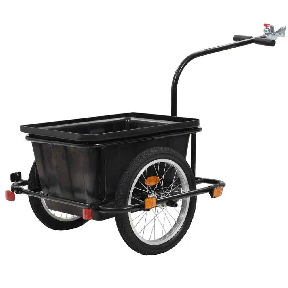 Bike Cargo Trailer Black 50 L A540274