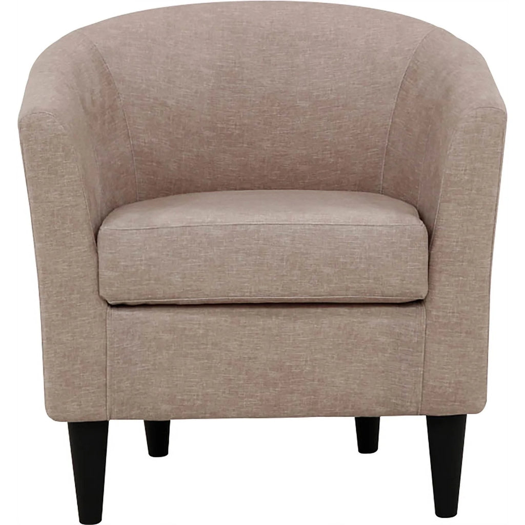 Dusty Rose Pink Fabric Club Chair X557