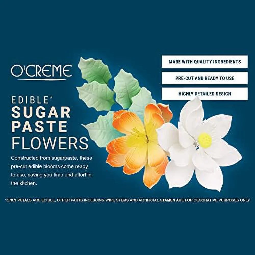 Edible Gumpaste Flower Set R813566
