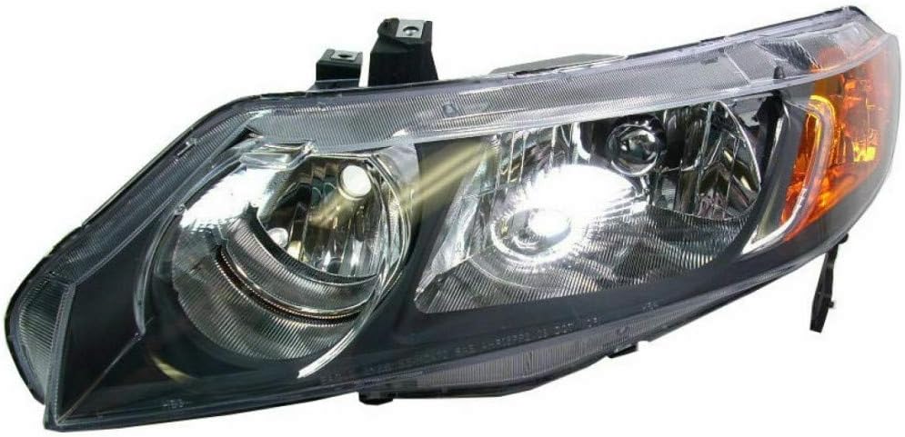 Honda Civic Headlight Assembly Pair Sedan L44863