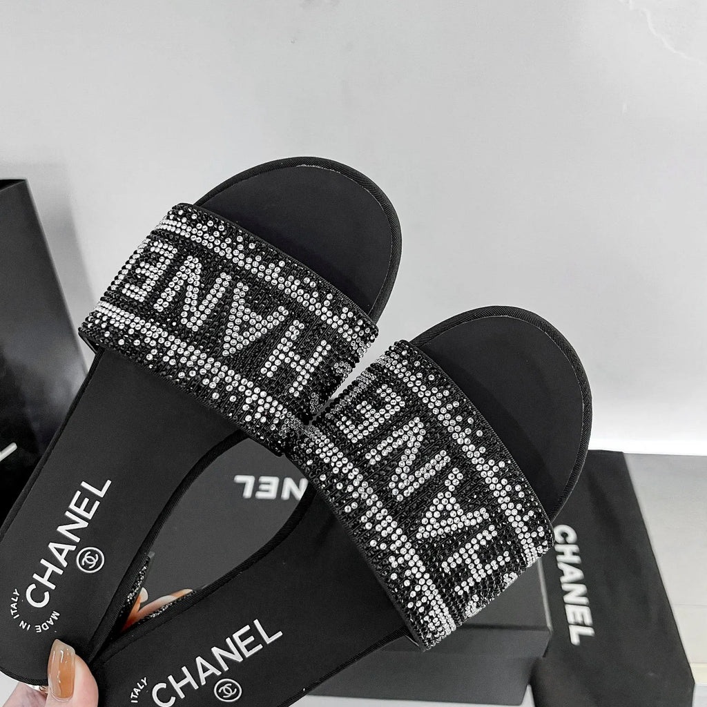 Blingbling Diamond Slippers P12628