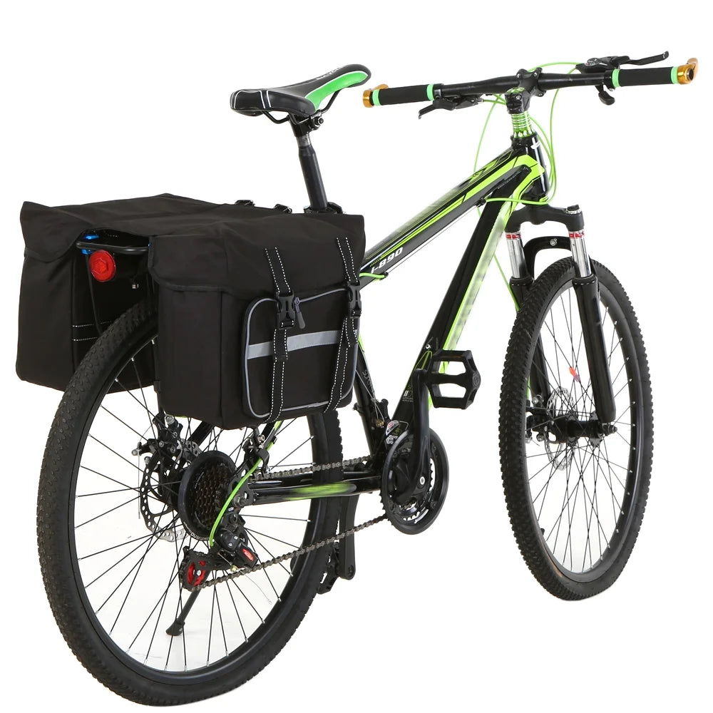 Bike Back Pannier Rear Seat Bag Cycling Rack Grocery Pannier Road Bike Storage Bag T242404