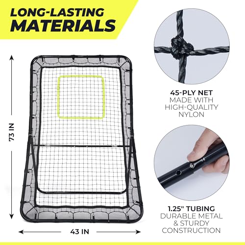 6x4 Ft. Multi-Sport Rebounder Net H64459