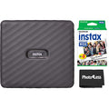 Mocha Grey Instant Film Printer Bundle with Twin Pack Film Q3493