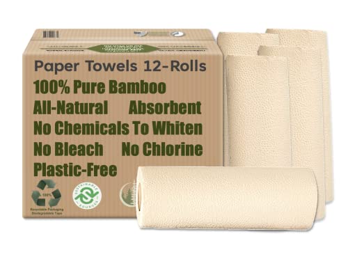 Bamboo Toilet Paper and Paper Towels U638220