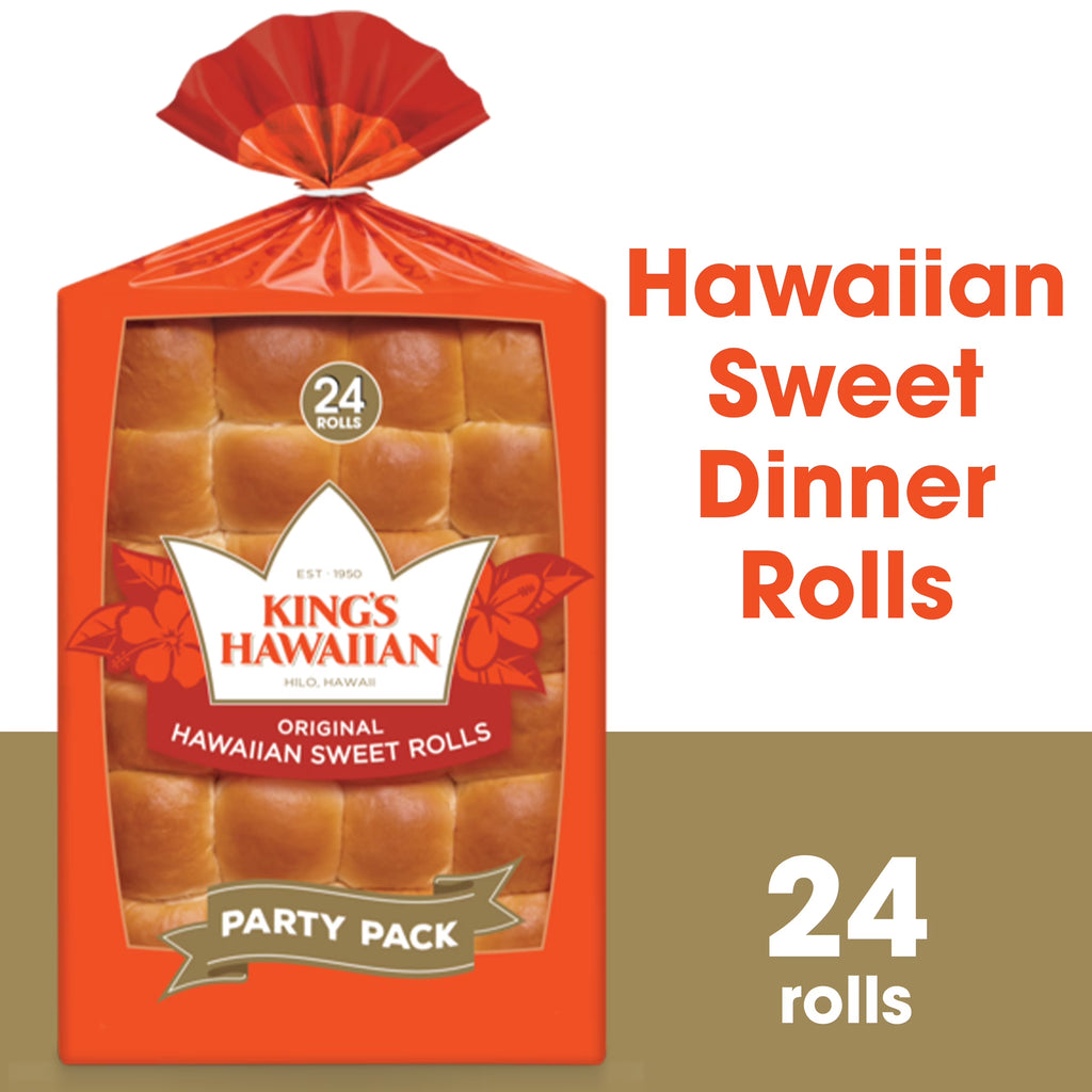 24 oz Hawaiian Sweet Dinner Rolls S1944