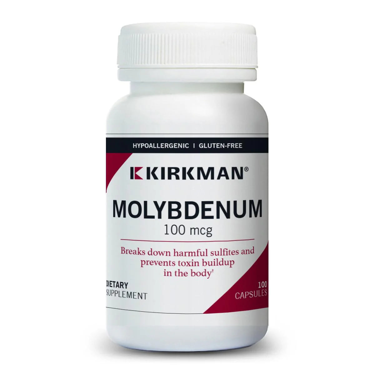 Molybdenum 100 mcg 100 Capsules K9966