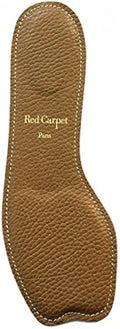 Leather Open Toe Insoles for Heels and Pumps Coffee 7.5-9 R99681