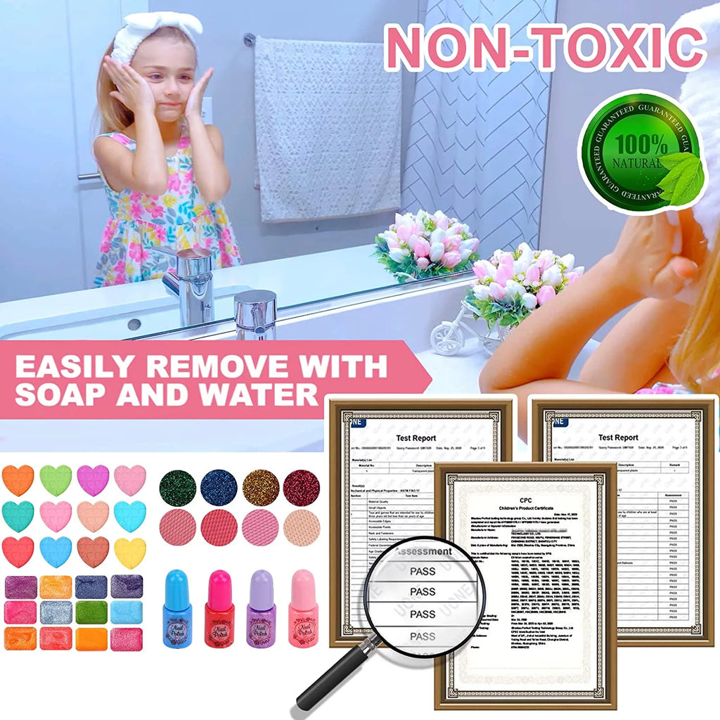 Washable Kids Makeup Set 60 Pcs L175009