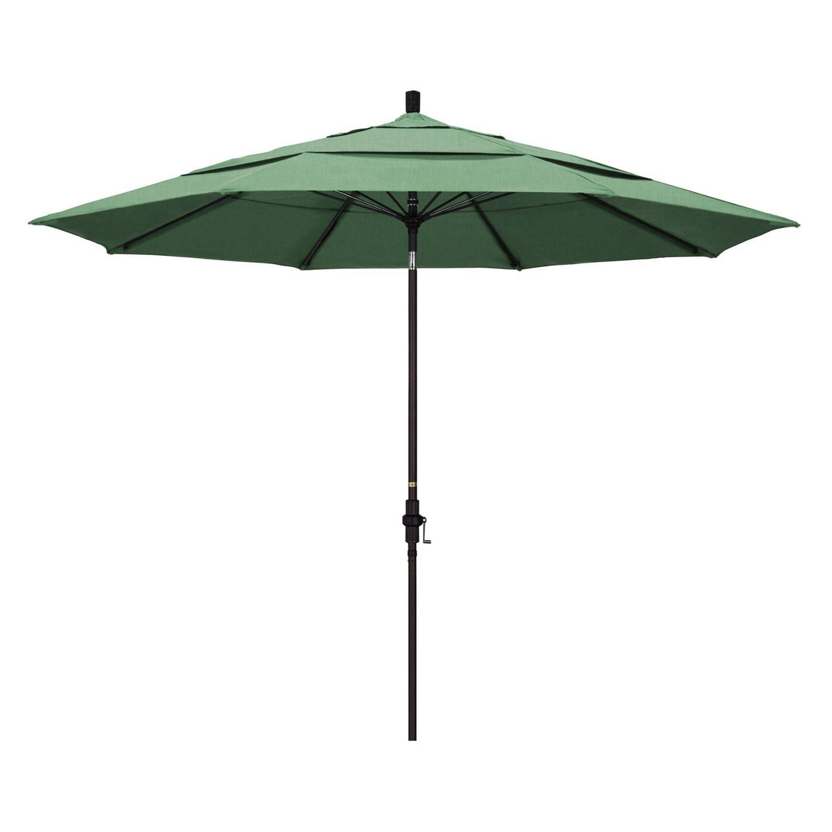 11-ft. Fiberglass Double Vent Tilt Market Umbrella Q824