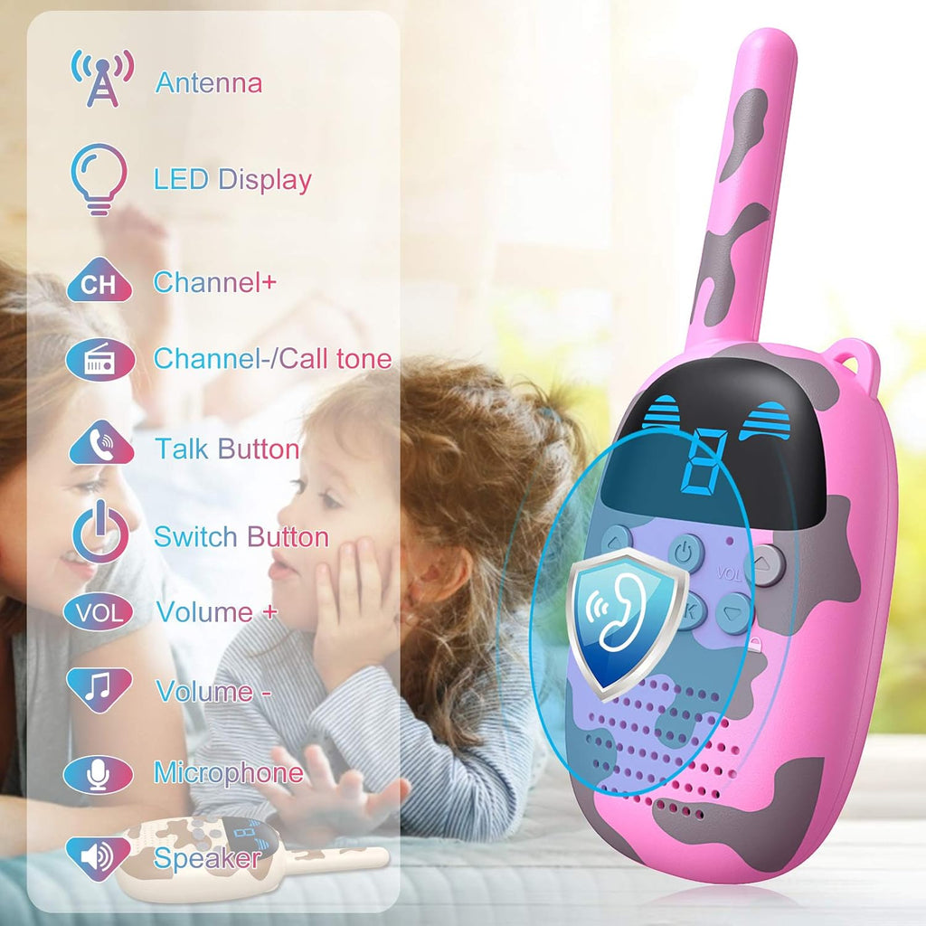 Kids Walkie Talkies 5 Pack Two Way Radios M610934