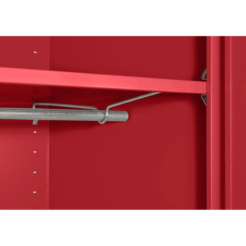 36"W x 24"D x 78"H Steel Mobile Wardrobe S17941