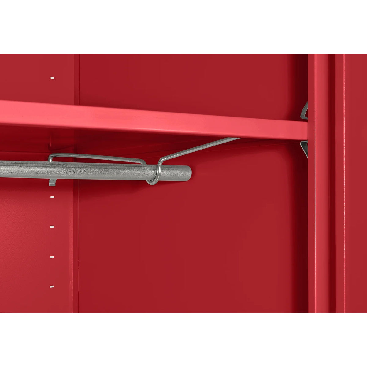 36"W x 24"D x 78"H Steel Mobile Wardrobe S17941