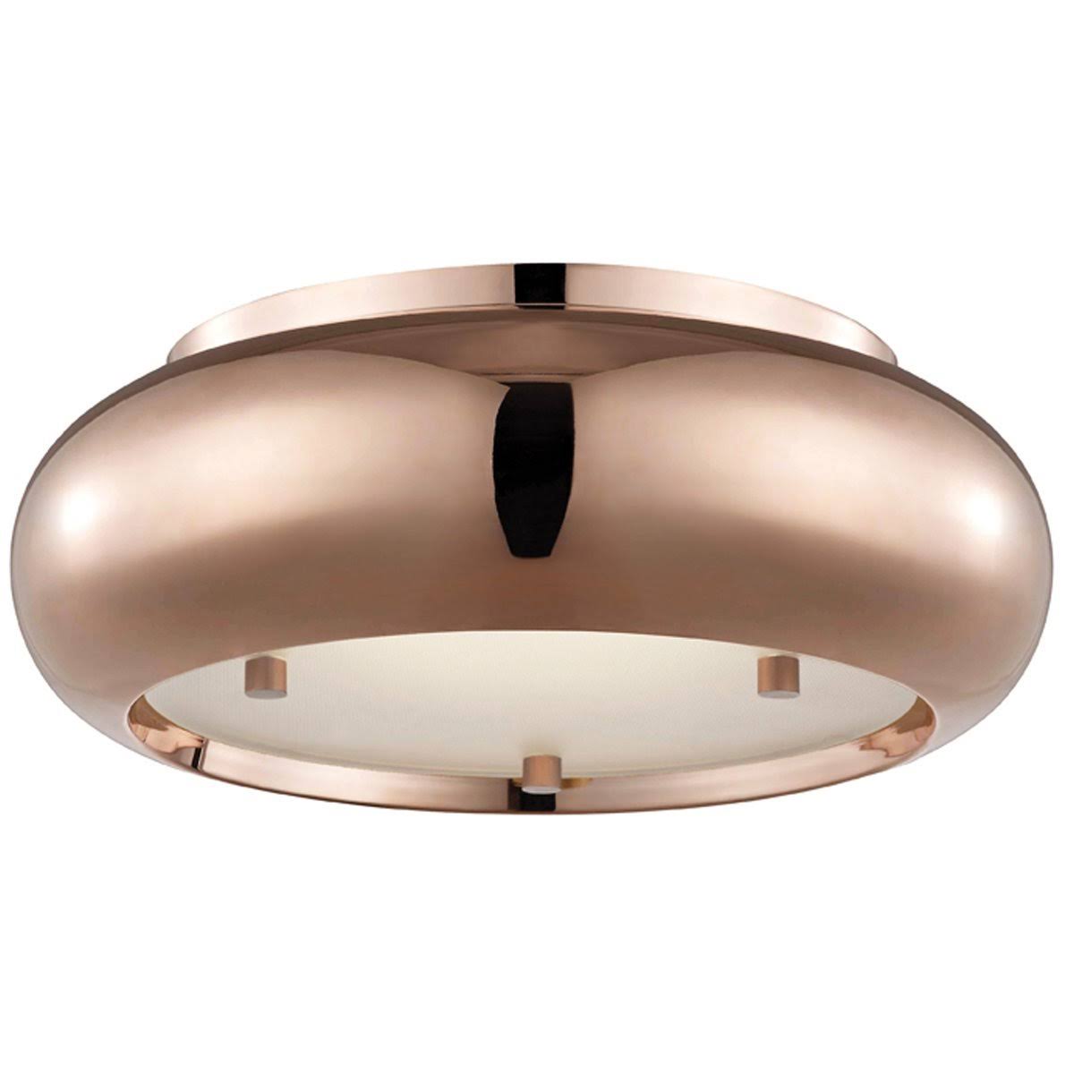 Aged Brass Flush Mount A55148