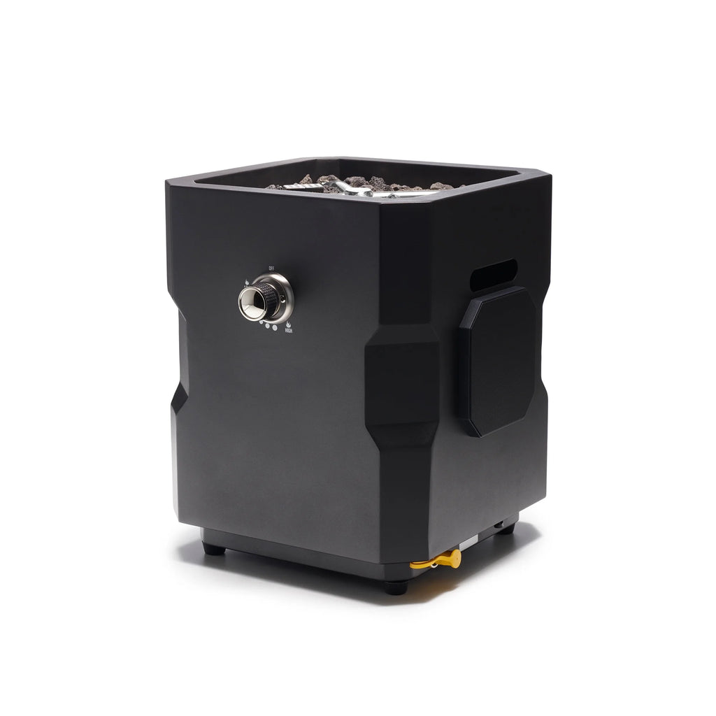 Portable Wireless Fire Pit with Speaker Sound System, Black V698