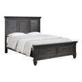 Wood Eastern King Panel Bed J679