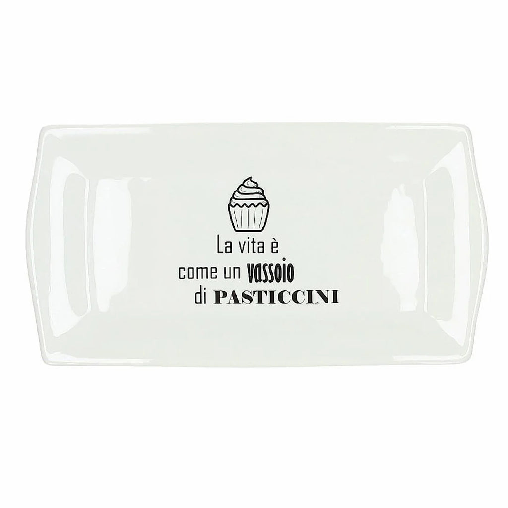 Rect Plate 36cm O214