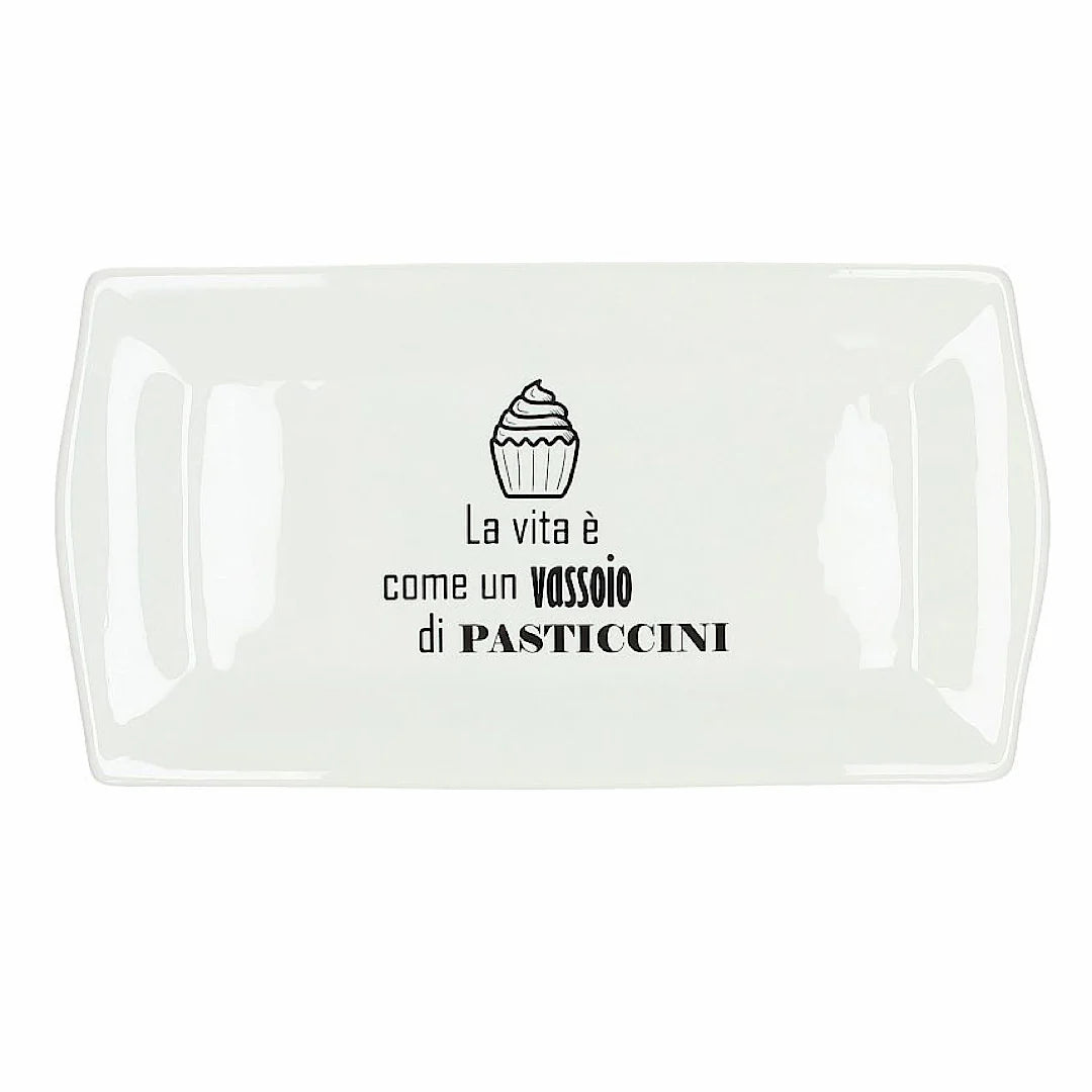 Rect Plate 36cm O214
