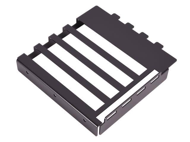 Black PCI-E x16 3.0 Extender Riser Cable with Cover Bracket O52521