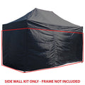 Black 10x15 Instant Canopy Side Walls, 4 Pack M8698