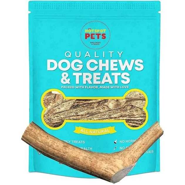 All Natural Large Whole Elk Antler Dog Chew G654269