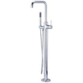 Polished Chrome Freestanding Tub Filler Trim T248