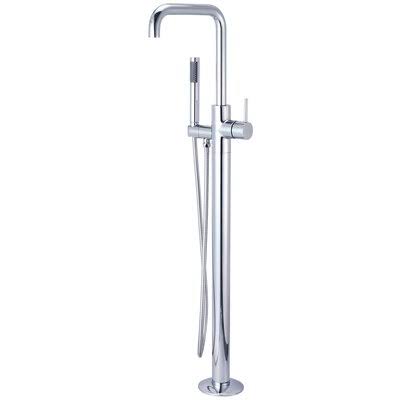 Polished Chrome Freestanding Tub Filler Trim T248
