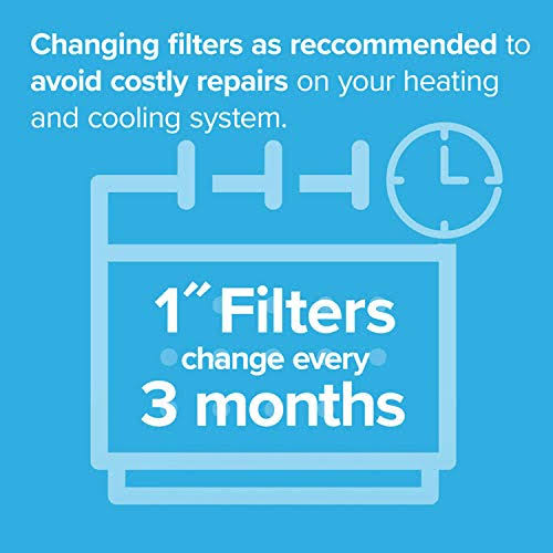 14x20x1 MPR 1200 AC Furnace Air Filter, 6-Pack Z6296