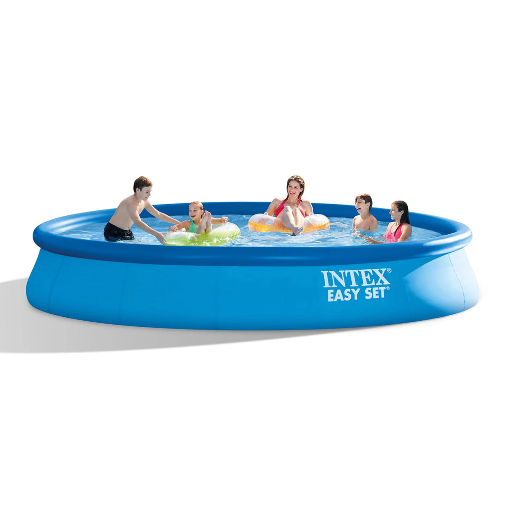 15ft x 33in Inflatable Swimming Pool with Filter Pump P85395