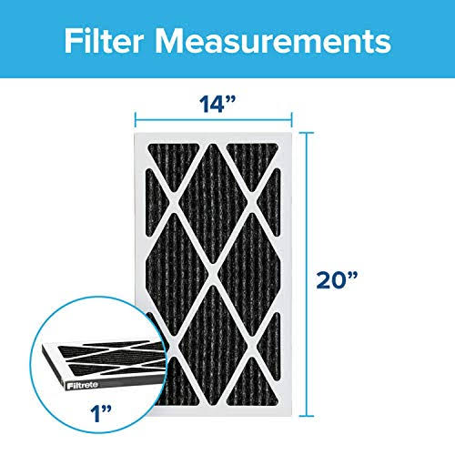 14x20x1 MPR 1200 AC Furnace Air Filter, 6-Pack Z6296